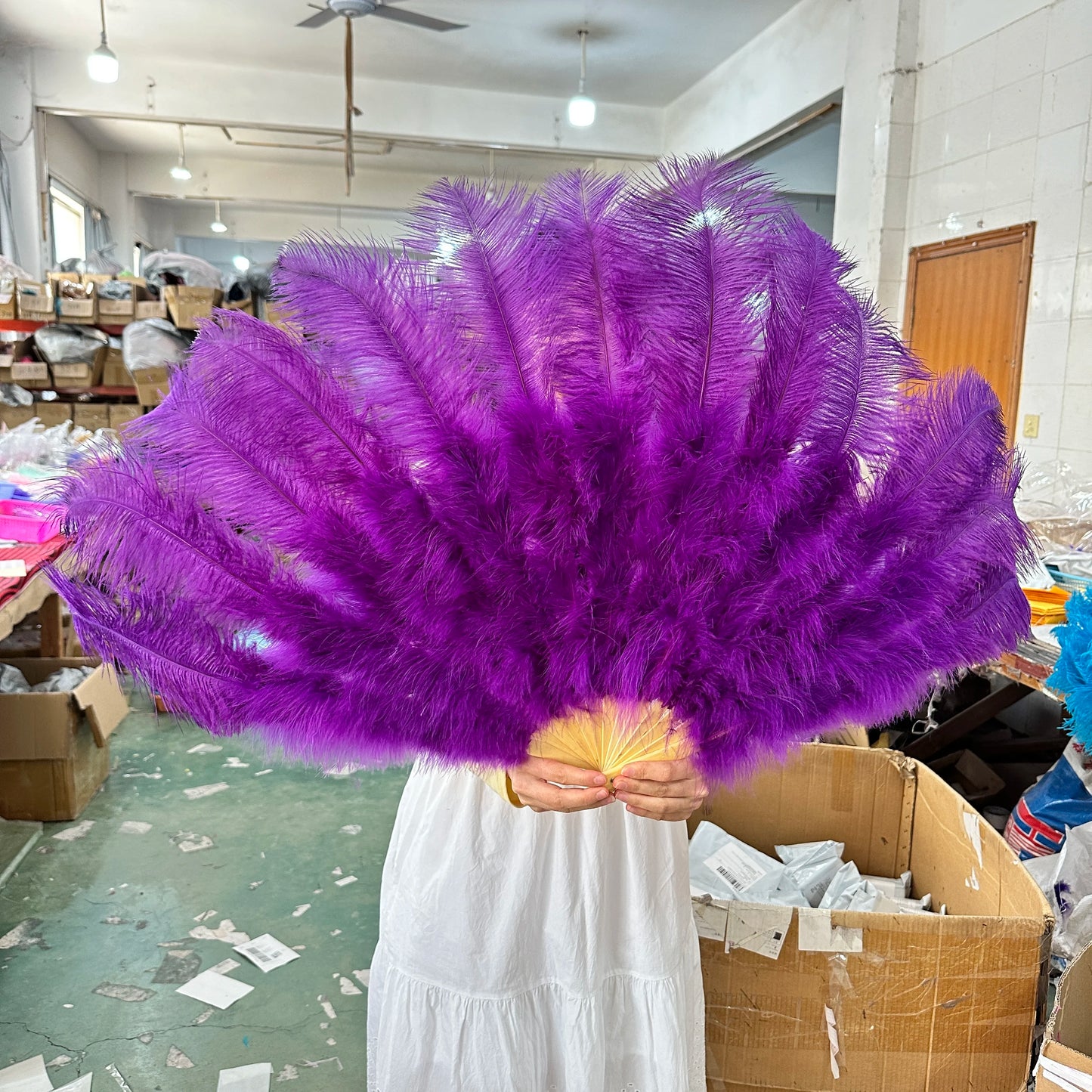 Burlesque solfjädrar