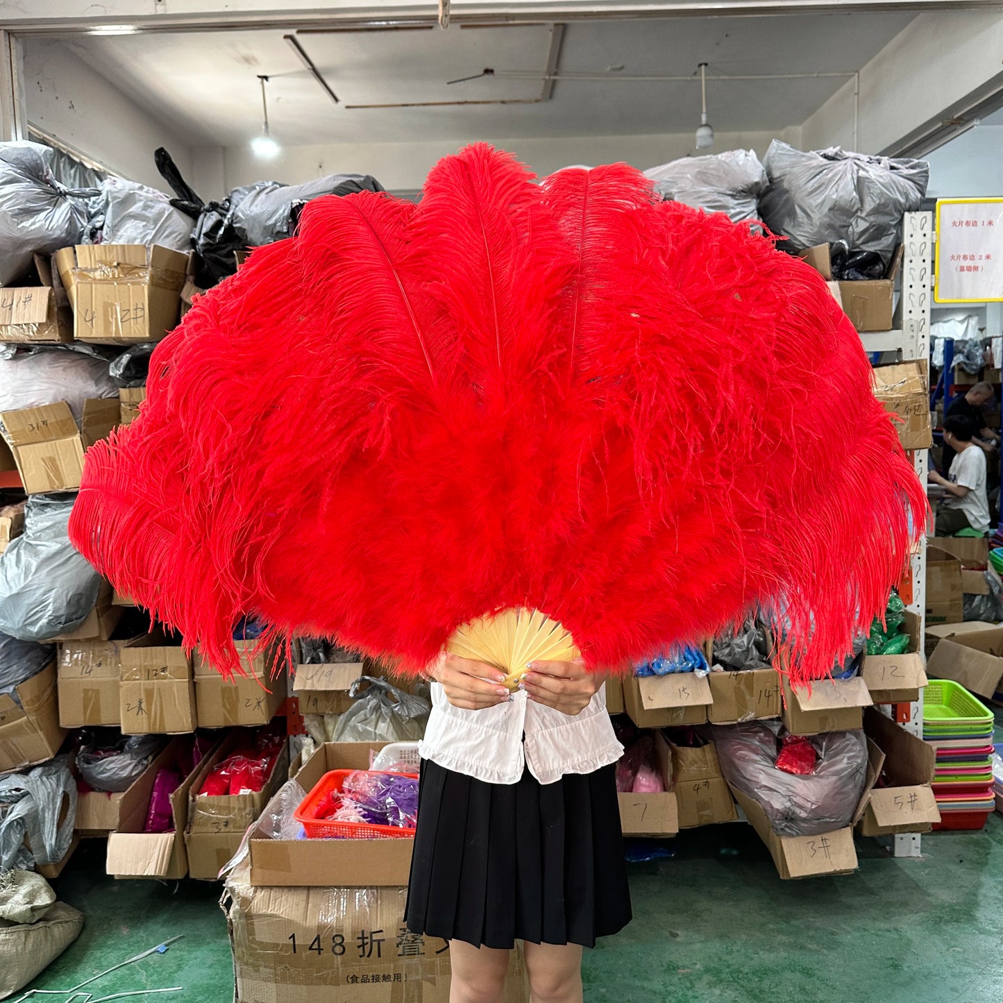 Burlesque solfjädrar