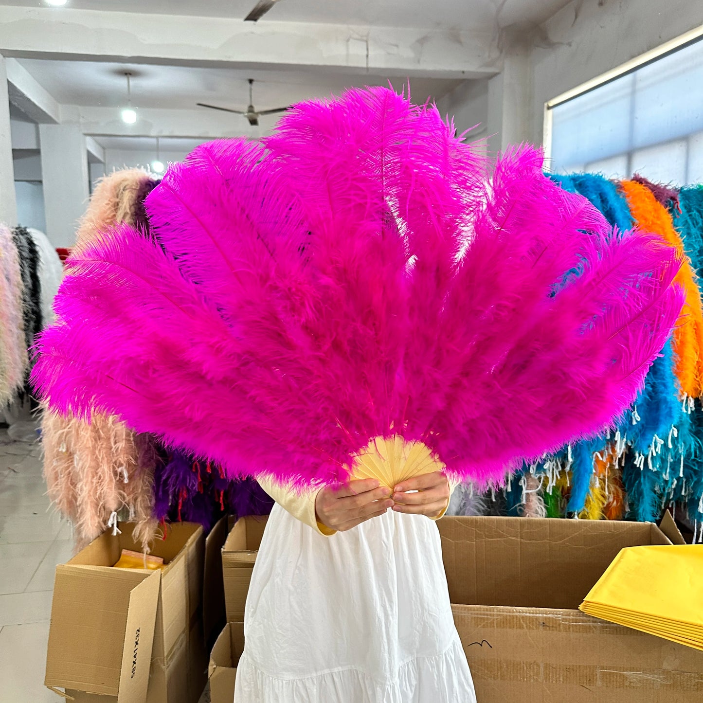 Burlesque solfjädrar
