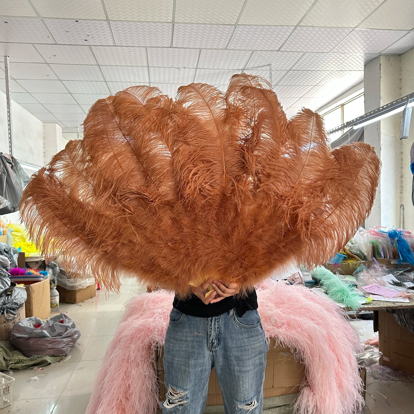 Burlesque solfjädrar