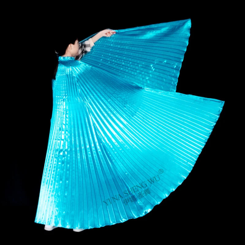 Adult Kids 11 Colors Belly Dance Wings Unisex Bollywood Oriental Egypt Wings Children Adult Belly Dance Isis Wings Without Stick