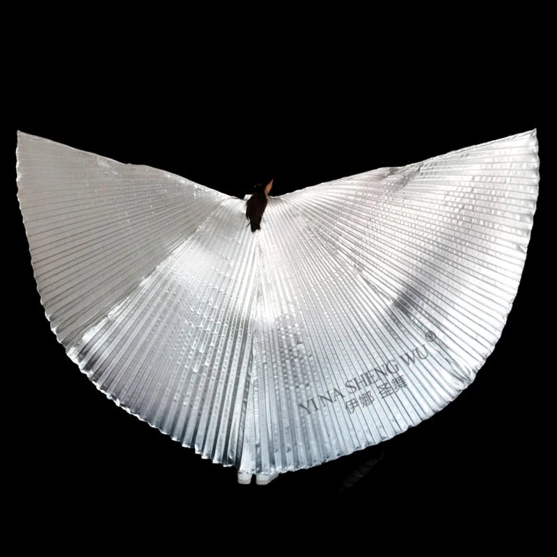 Adult Kids 11 Colors Belly Dance Wings Unisex Bollywood Oriental Egypt Wings Children Adult Belly Dance Isis Wings Without Stick