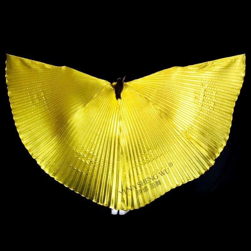 Adult Kids 11 Colors Belly Dance Wings Unisex Bollywood Oriental Egypt Wings Children Adult Belly Dance Isis Wings Without Stick