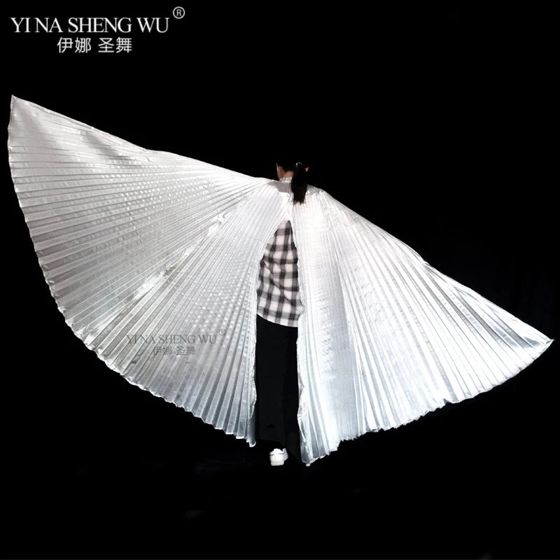 Adult Kids 11 Colors Belly Dance Wings Unisex Bollywood Oriental Egypt Wings Children Adult Belly Dance Isis Wings Without Stick