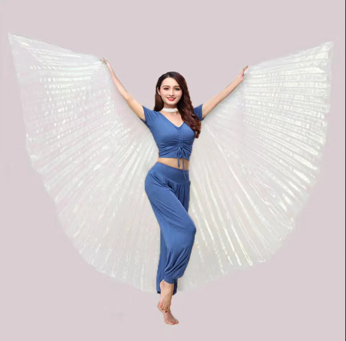 2024 Stage Performance Props Dance Accessories Wings Belly Dance Isis Wing Women Cosplay
