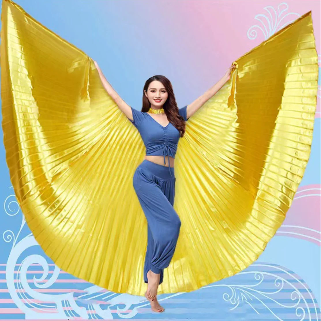 2024 Stage Performance Props Dance Accessories Wings Belly Dance Isis Wing Women Cosplay