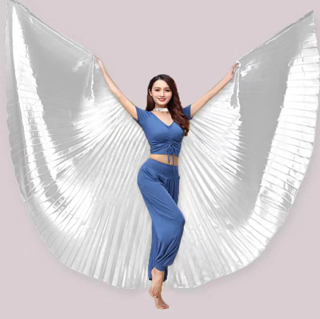 2024 Stage Performance Props Dance Accessories Wings Belly Dance Isis Wing Women Cosplay