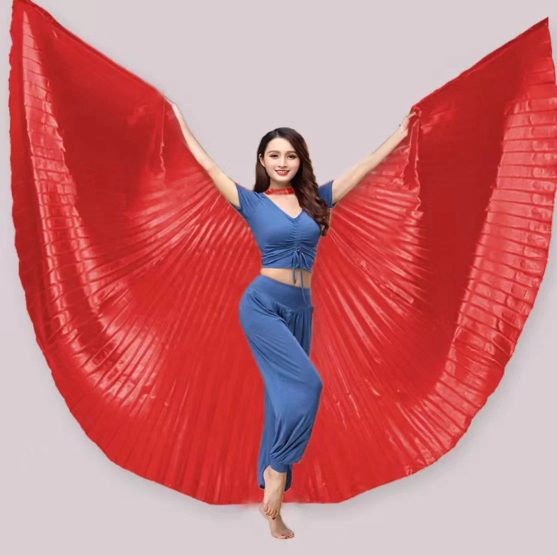 2024 Stage Performance Props Dance Accessories Wings Belly Dance Isis Wing Women Cosplay